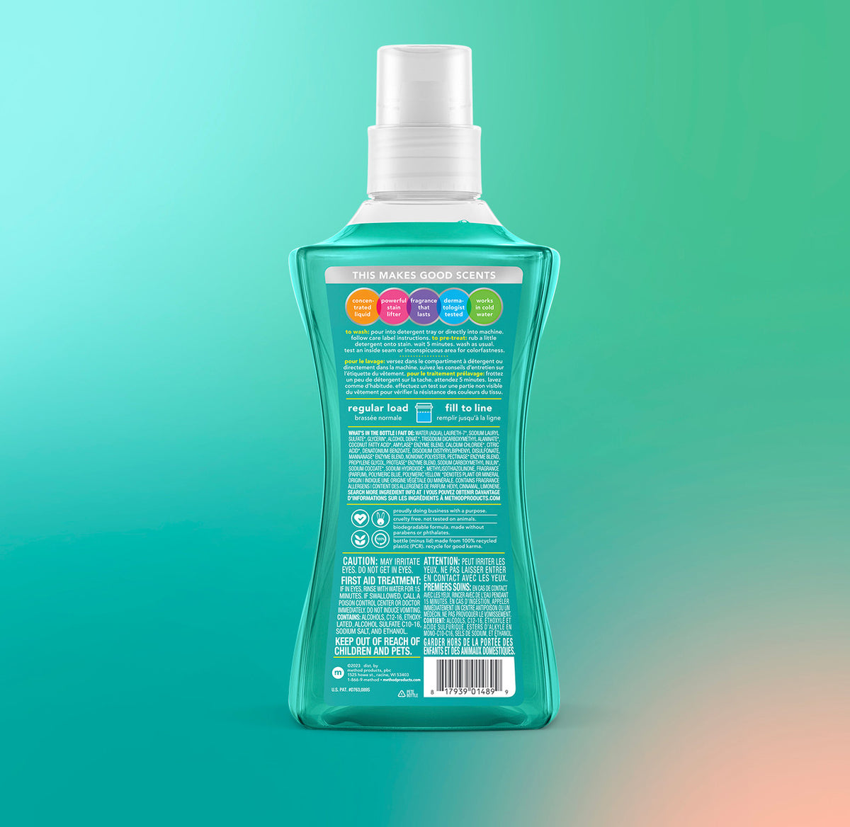 laundry detergent – beach sage, 53.5 fl oz - Image 3