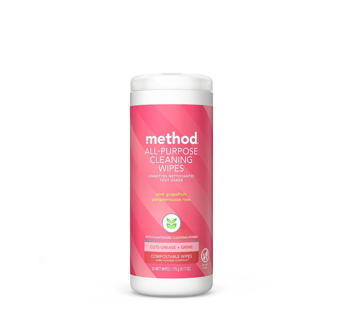 53590_30_Wipes_Front_3_Flavors_V1_R1_PinkGrapefruit_338526_onwhite__52764.1726062637.386.513_90179cf7-cc18-4c12-8ca4-97bbb1181429.jpg all-purpose cleaning wipes – pink grapefruit, 30 ct - Image 1