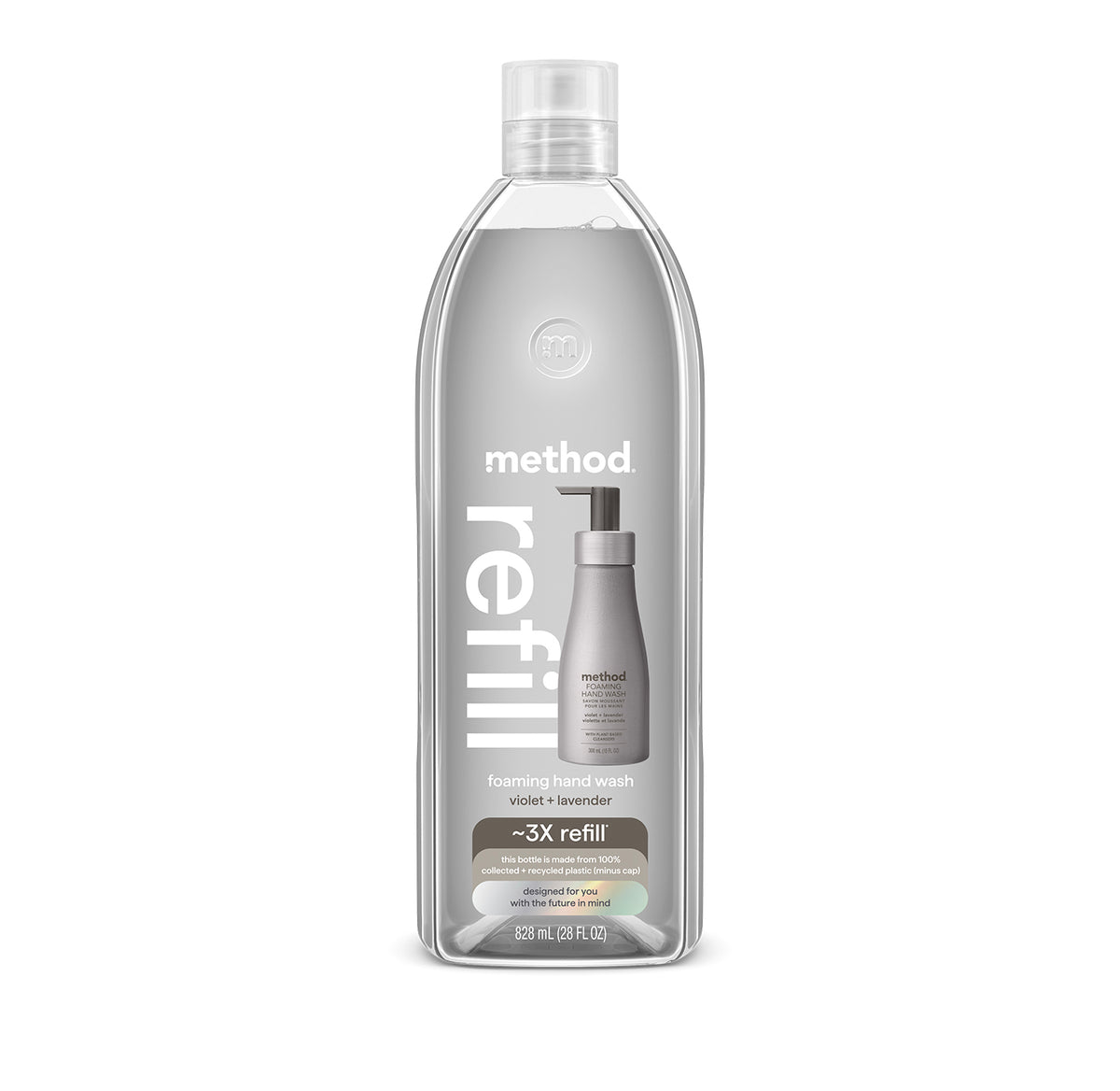 MTHD_AFHWRefill_28oz_VioLav_Front_US_378170.jpg foaming hand wash refill – violet + lavender, 28 fl oz 1 - Image 1
