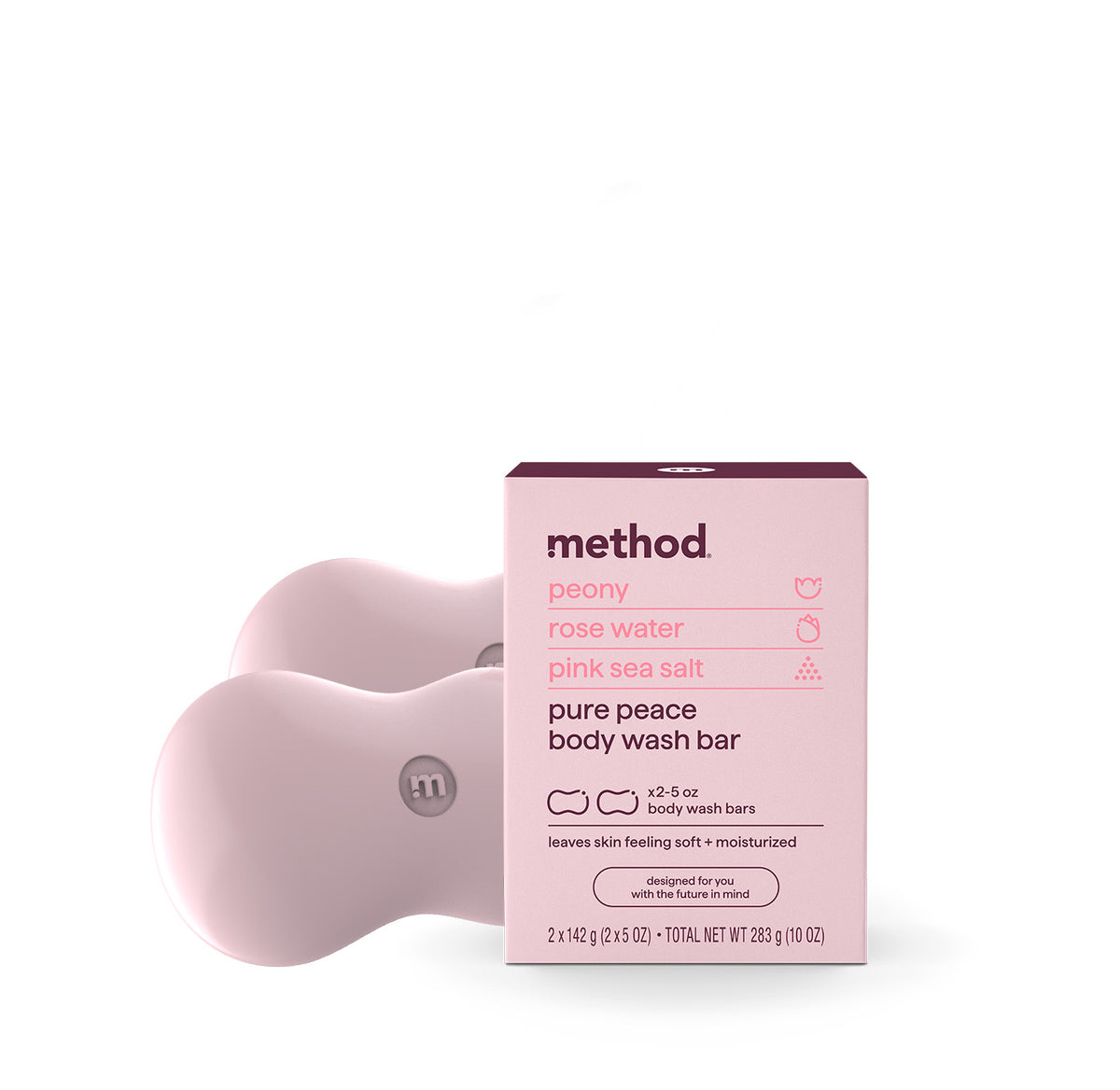 MTHD_BarSoap_PurePeace_OnWhite_-_Copy.jpg bar soap – pure peace, 2 bars - Image 1