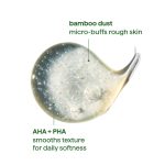 body wash tonic – micro buffing, bamboo dust , AHA + PHA, 17 fl oz - Image 6