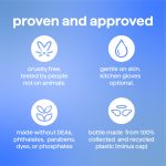 super shine foaming dish spray starter set – free + clear, 32 fl oz - Image 8