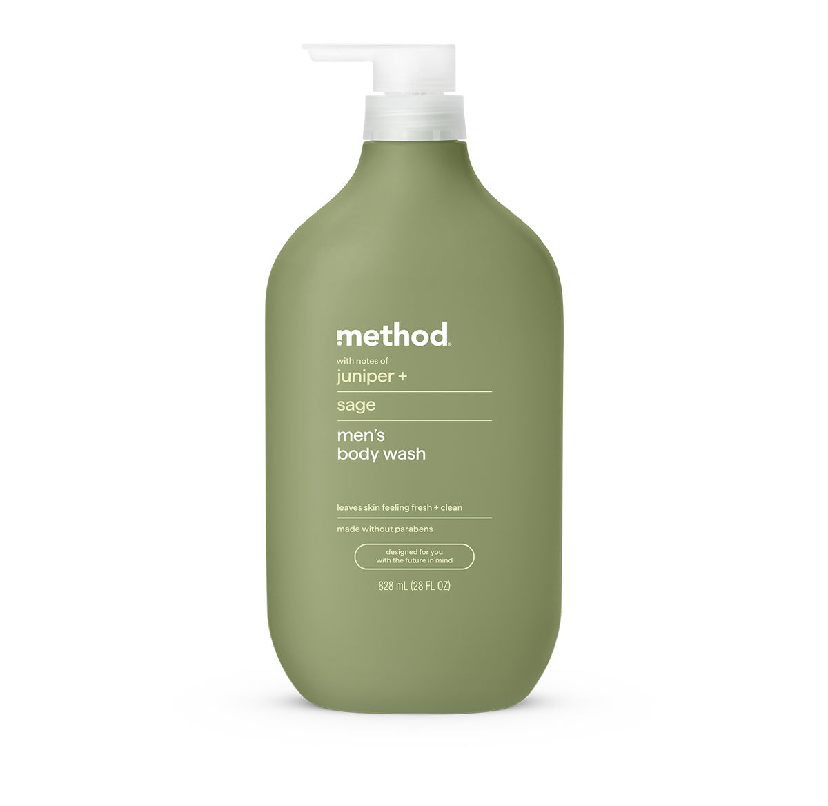 MTHD_EXP_BW_28oz_JuniperSage_Front_US_394679.jpg body wash – juniper + sage, 28 fl oz - Image 1