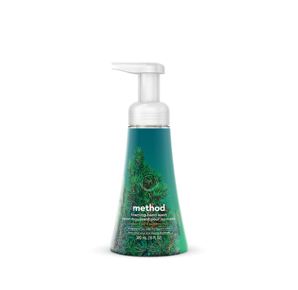 MTHD_HolidayHandWash_Juniper_Joy_OnWhite__51398.1726864595.386.513_2b0da274-9c90-4a44-b4e3-0b218eb2737e.jpg foaming hand wash – juniper + joy, 10 fl oz - Image 1