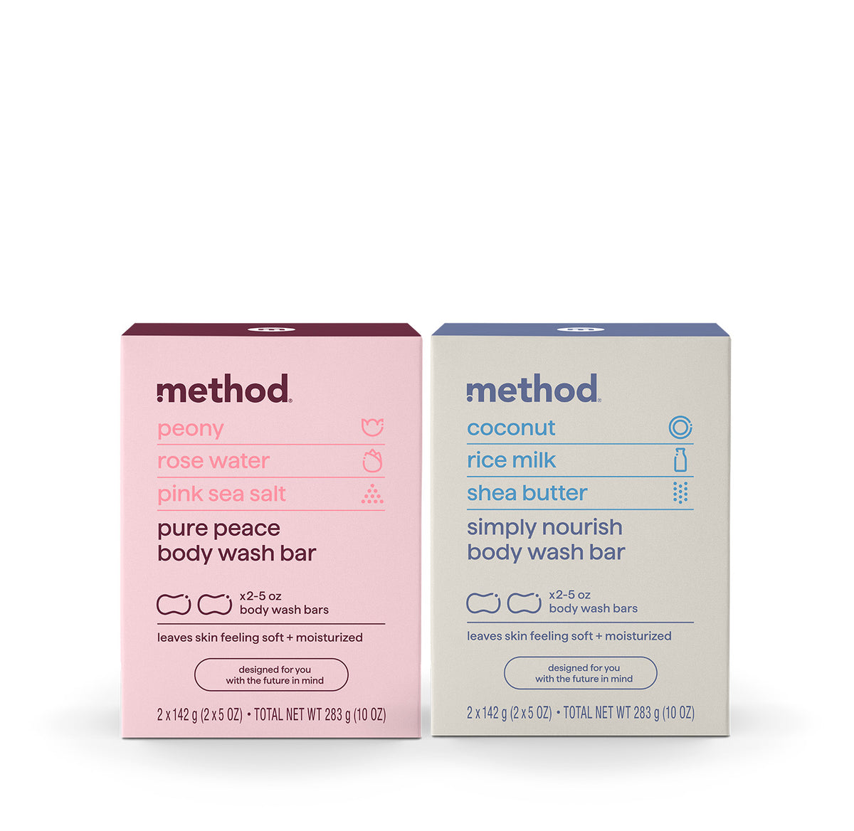 MTHD_methodbody2-packbarsoapvarietyduo_pp_sn__OnWhite.jpg method bar soap variety duo, 4 bars - Image 1