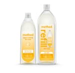 super shine liquid dish soap starter set – coastal citron, 64 fl oz